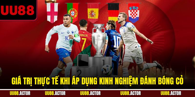 Giá trị thực tế khi áp dụng kinh nghiệm đánh bóng cỏ